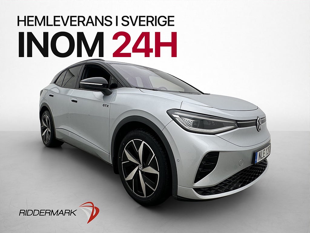 Volkswagen ID.4 GTX 4M TopSport Kamera HuD Värmare 1 Brukare