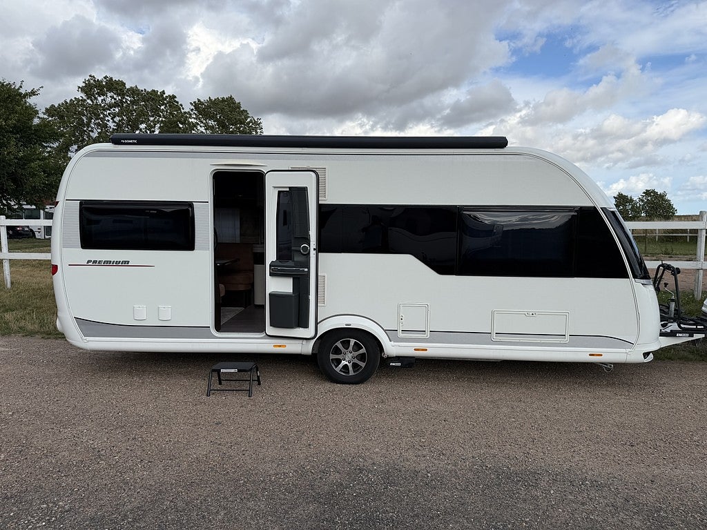 Hobby 560 UL Premium Mover AC Förtält Markis Cykelställ