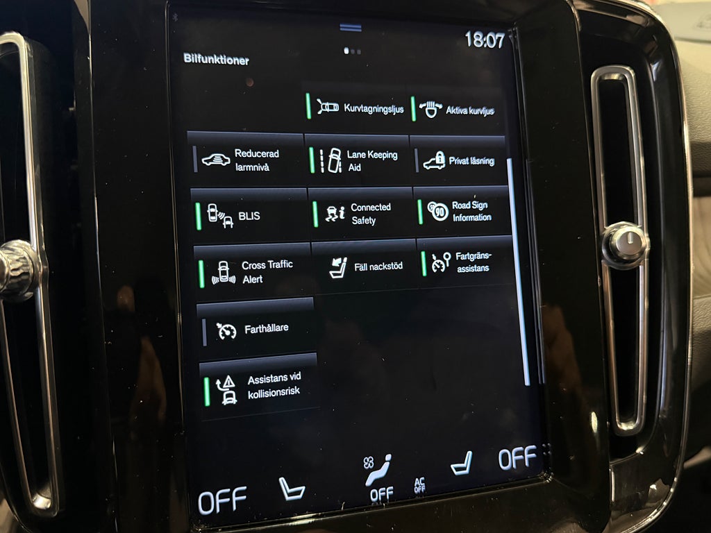 Volvo XC40 Recharge T5 DCT Inscription 360* Kamera Skinn H&K - miniatyr 18