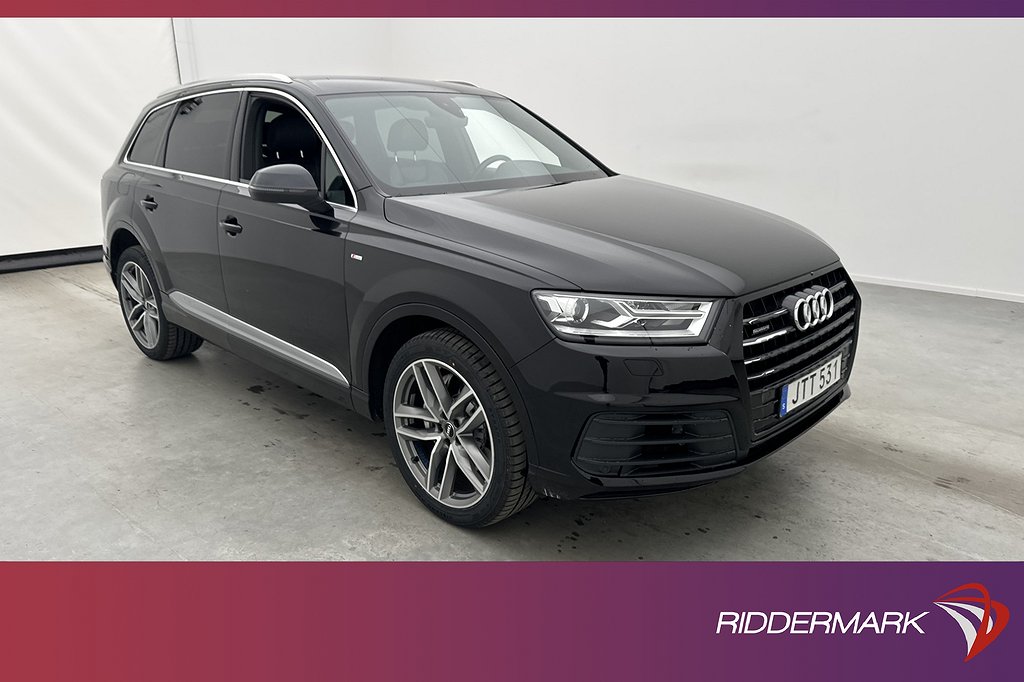 Audi Q7 3.0 TDI Quattro S Line 7-Sits Cockpit Bose Navi Drag