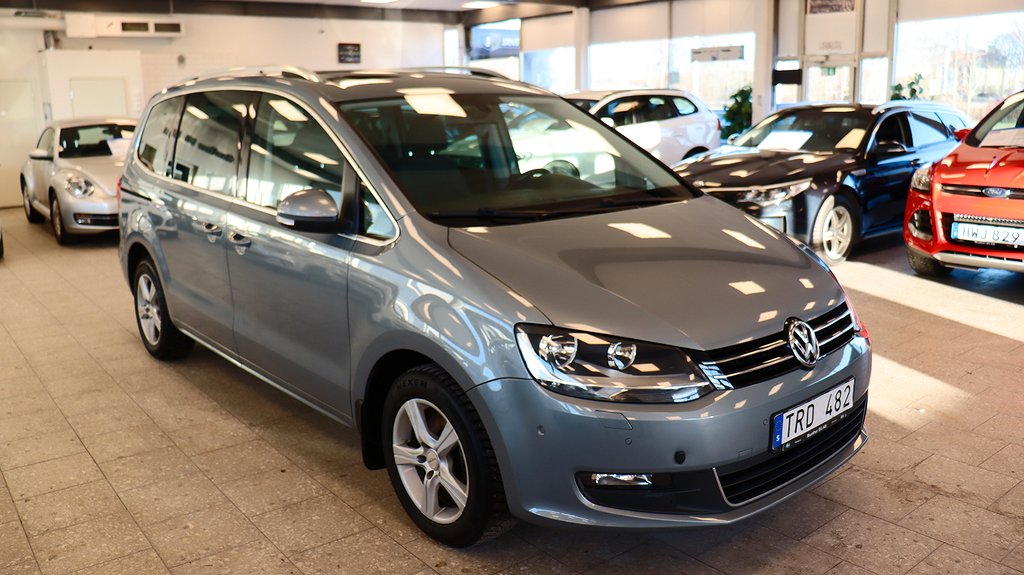 Volkswagen Sharan 7-sätes 1.4 TSI BMT Masters Nyservad