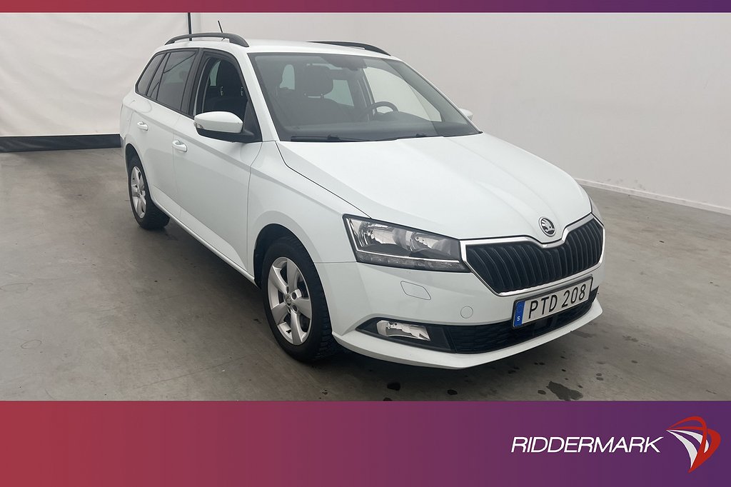 Skoda Fabia Kombi 110hk Style Sensorer Bluetooth Farthållare