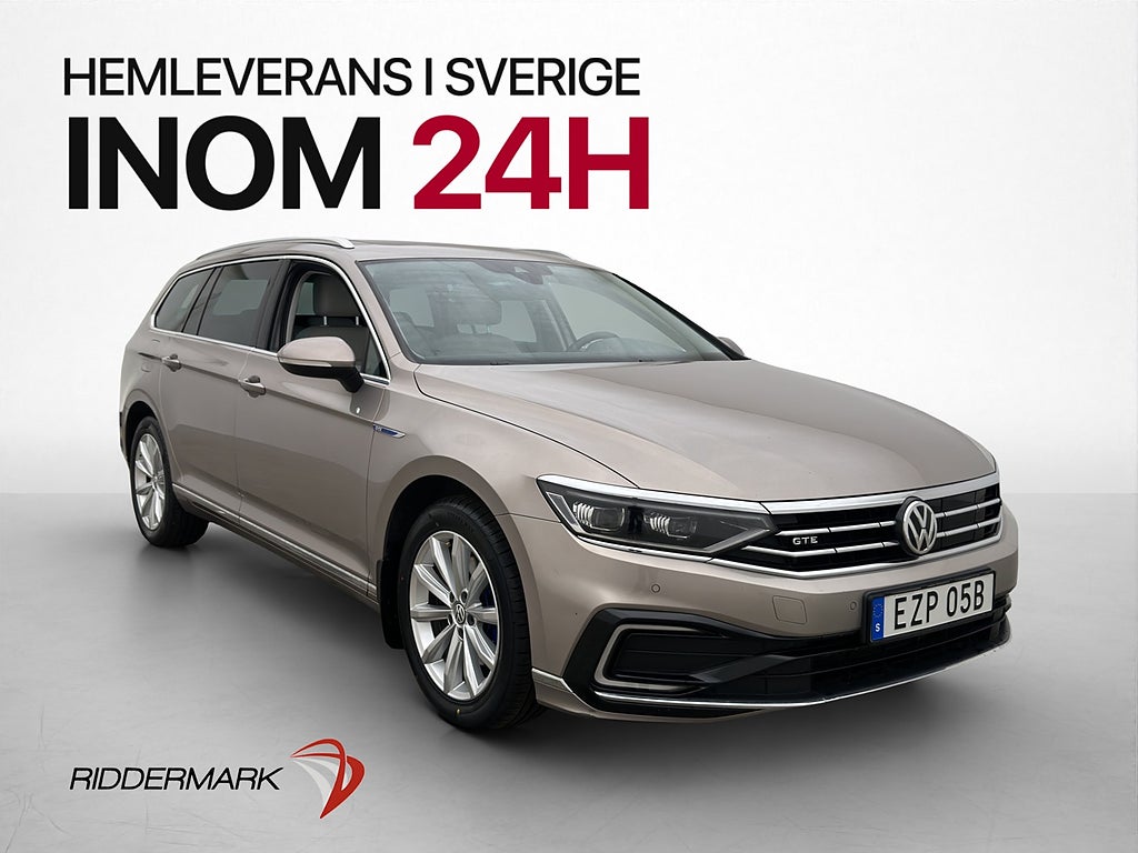 Volkswagen Passat GTE Executive Pano Drag Kamera Skinn Navi
