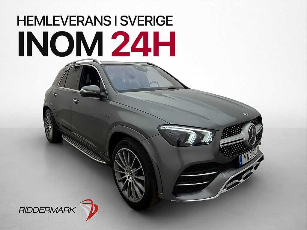 Mercedes-Benz GLE 350 de 4M AMG Luftfjädring Pano Burmester