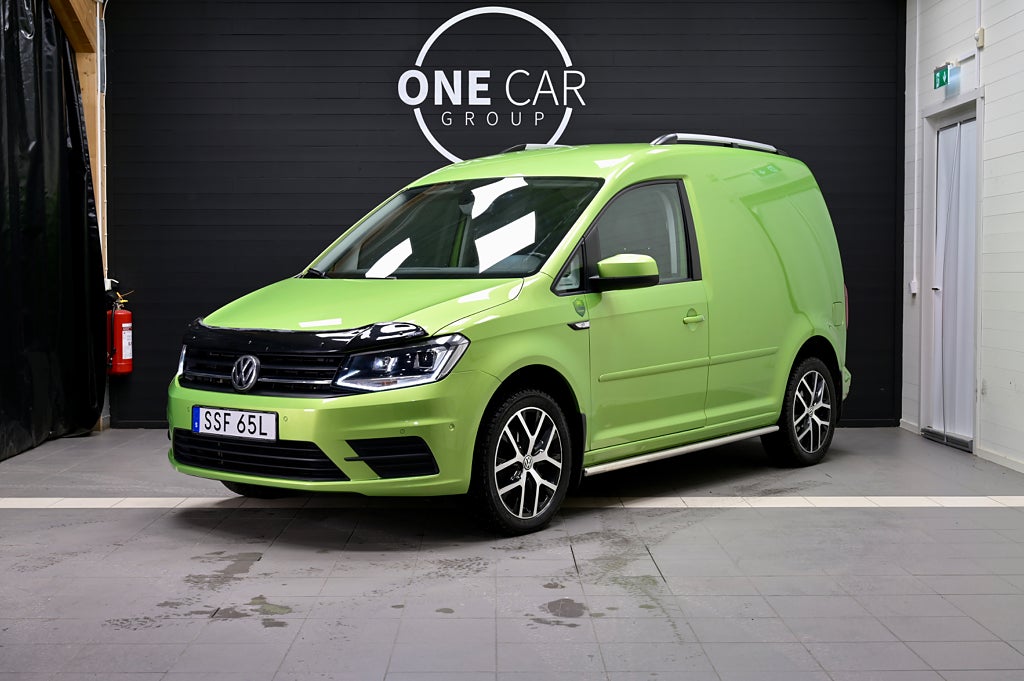 Volkswagen Caddy 2.0 TDI Venom MOMS Adaptiv Drag Värmare GPS 150hk