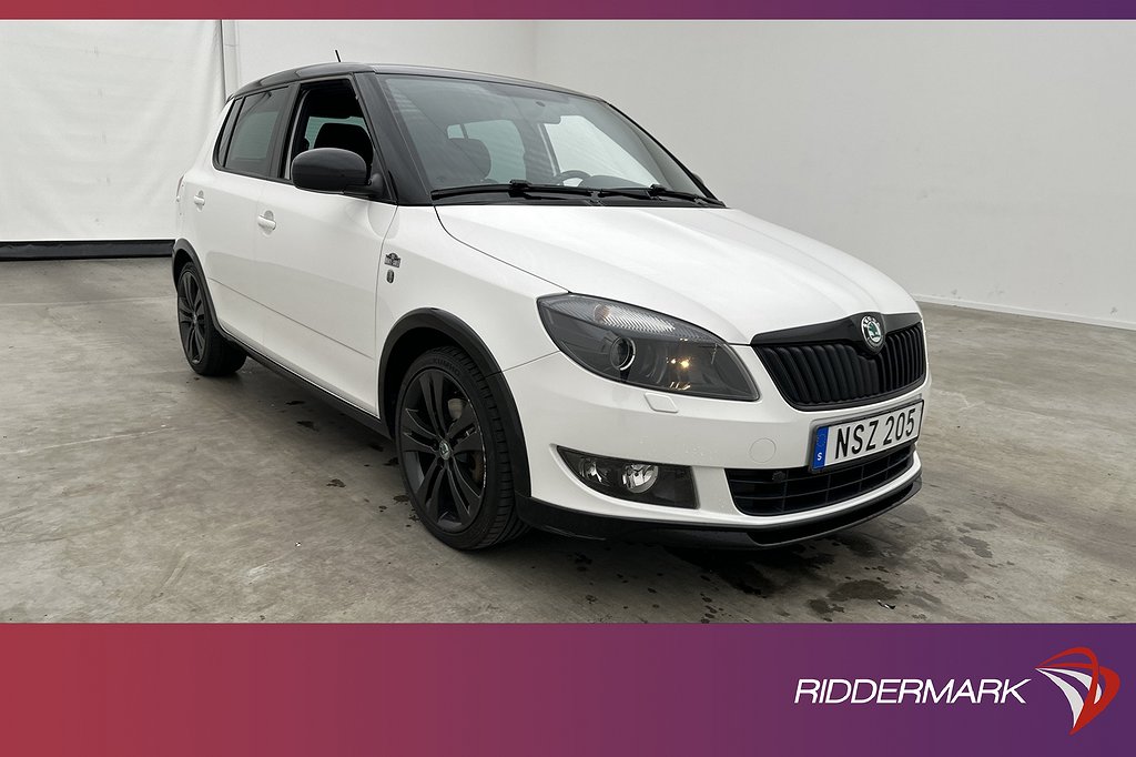 Skoda Fabia 1.2 TSI 105hk Monte Carlo Värm Sensorer Välserv