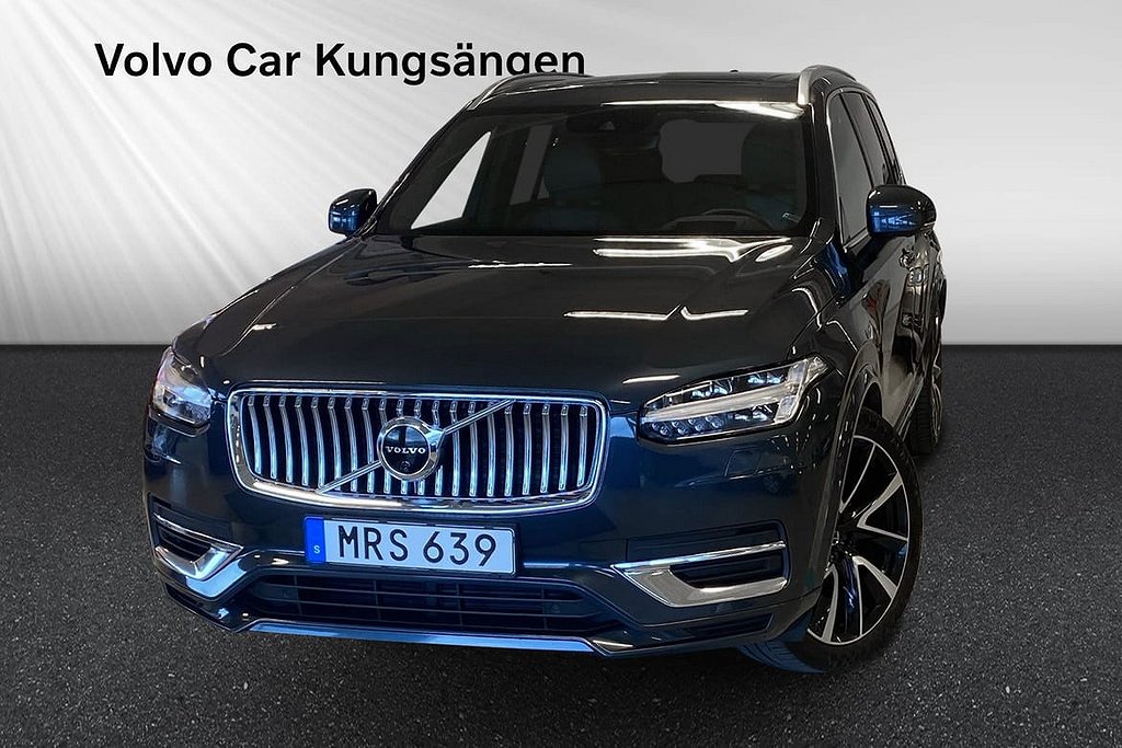 Volvo XC90 T8 TE Inscription 7-Sits Pano Drag Läder VOC 360 Kamera