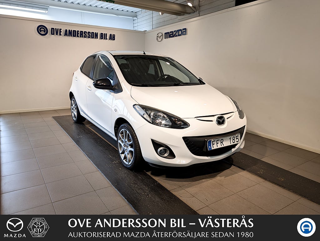 Mazda 2 5-dörrar 1.3 MZR Spirit (84) Navi|M&K-värmare|Fullserv