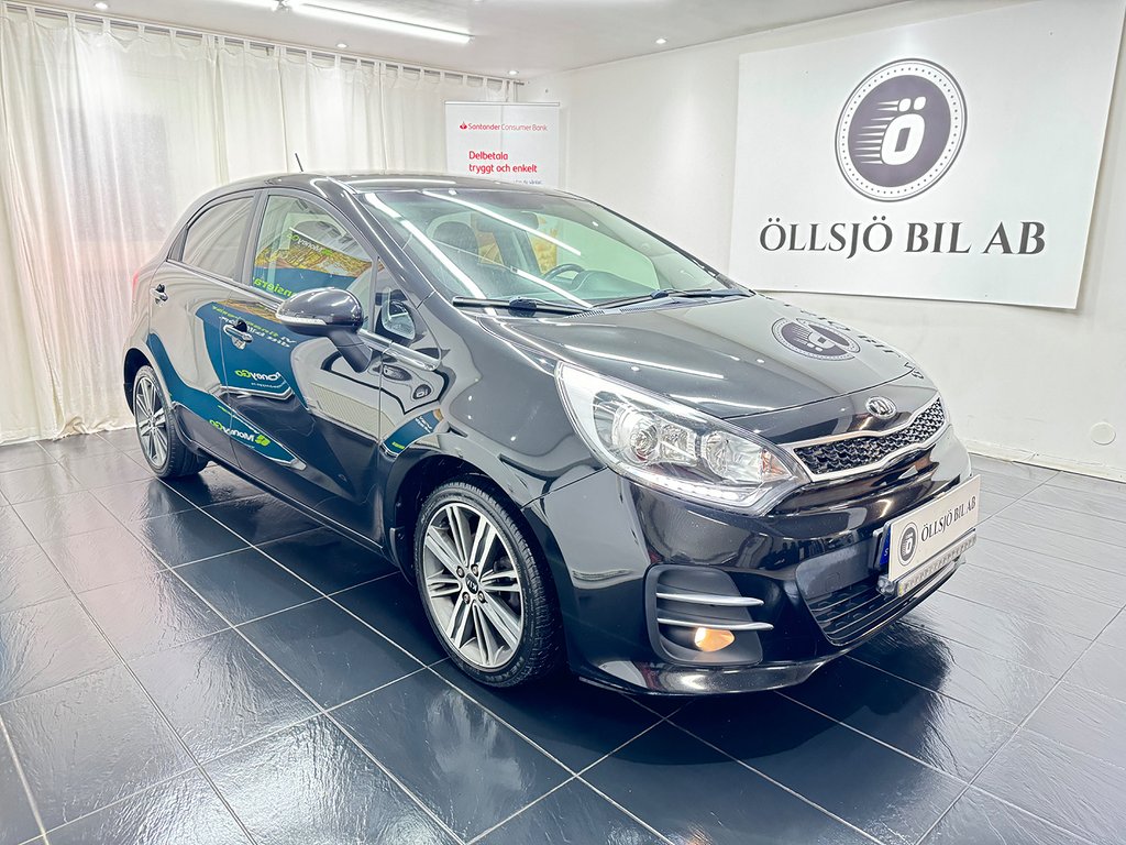 Kia Rio 5-dörrar 1.2 CVVT / GLS / S + V hjul /