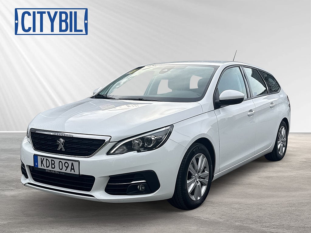 Peugeot 308 sw 1.2 PureTech 130hk EAT Active - Ny kamrem - Motorvärmar