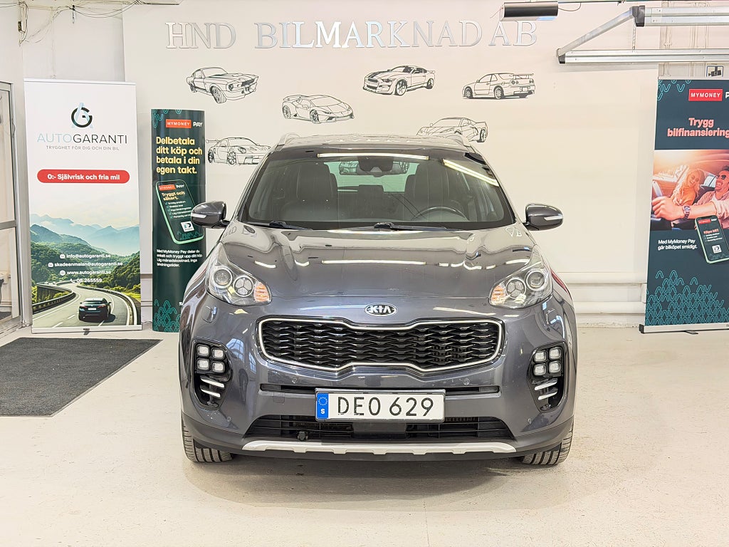 Kia Sportage 1.6 AWD GT-Line Automat Ny Servad GPS Skinn 177HK