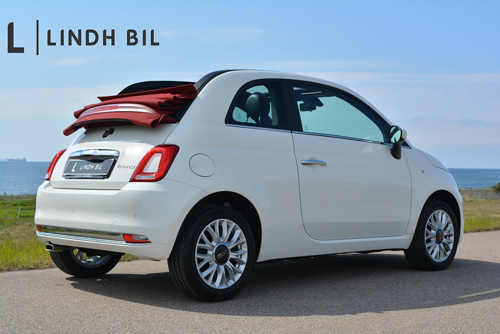 Fiat 500C CABRIOLET HYBRID MHEV 70HK 6VXL NAVIGATION PDC 780 MIL