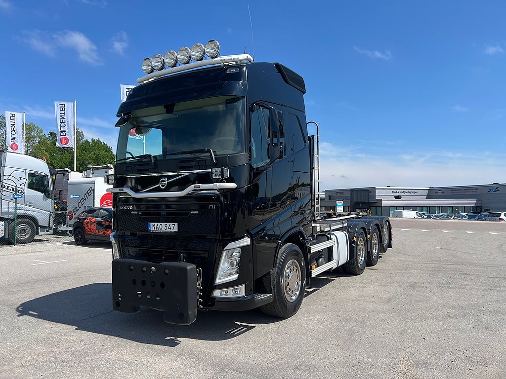 Volvo FH13 500 8x4*4 Tridem Lastväxlare Fullt Plogutrustad