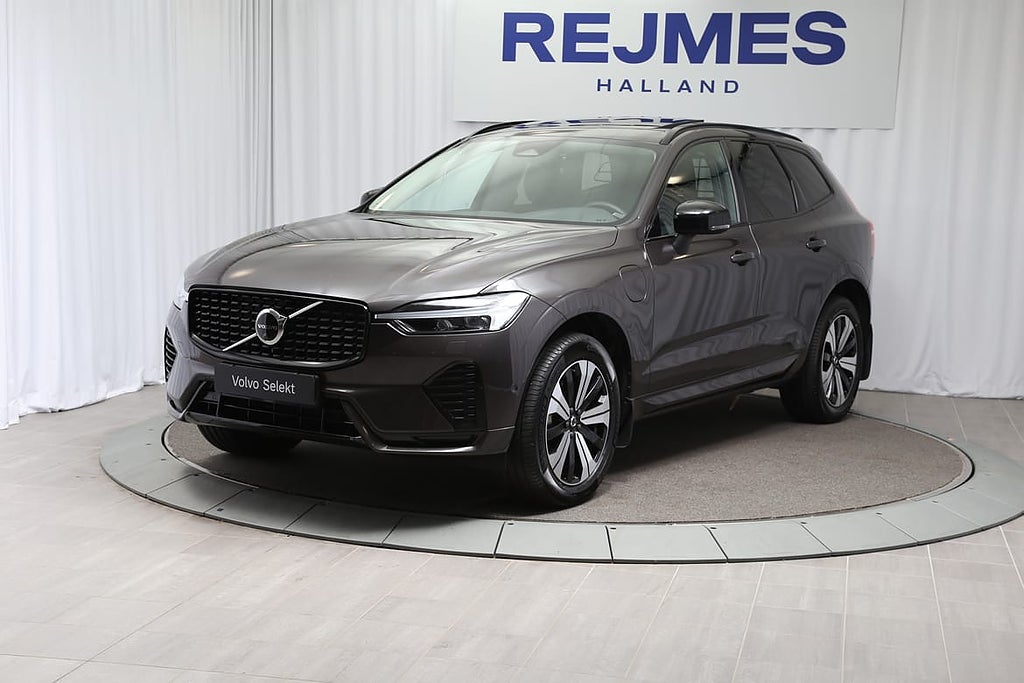 Volvo XC60 T6 Plus Dark Edition |Drag |360° |Läder |Elstol |Panorama