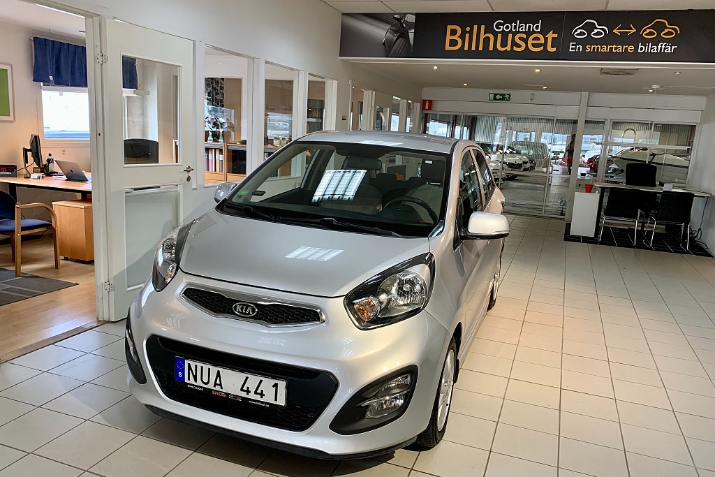 Kia Picanto 5-dörrar 1.2 CVVT Comfort, Gotlandsbil, Kolla milen!