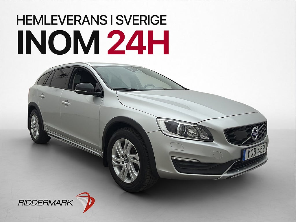 Volvo V60 Cross Country D4 190hk AWD Classic Värmare Drag