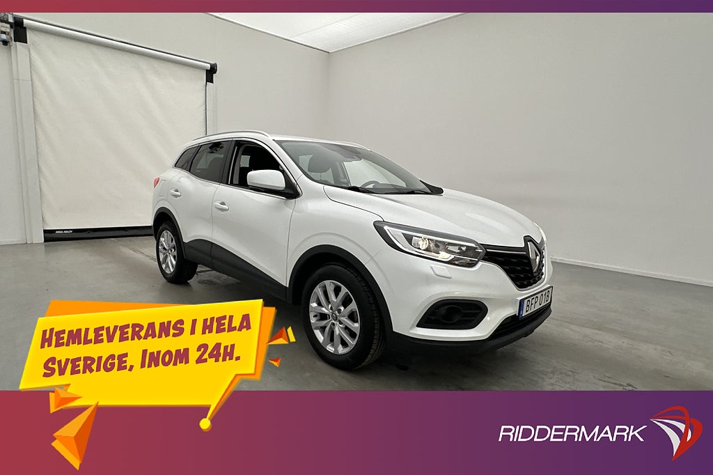 Renault Kadjar 1.3 TCe 140hk ZEN Sensorer Keyless Farthåll