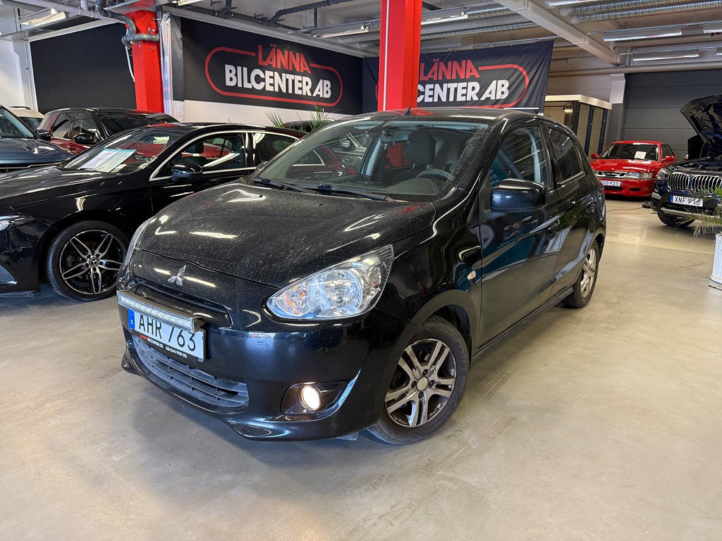 Mitsubishi Space Star 1.2 MIVEC Automat Ny servad 2 Ägare Låg årsskatt SoV