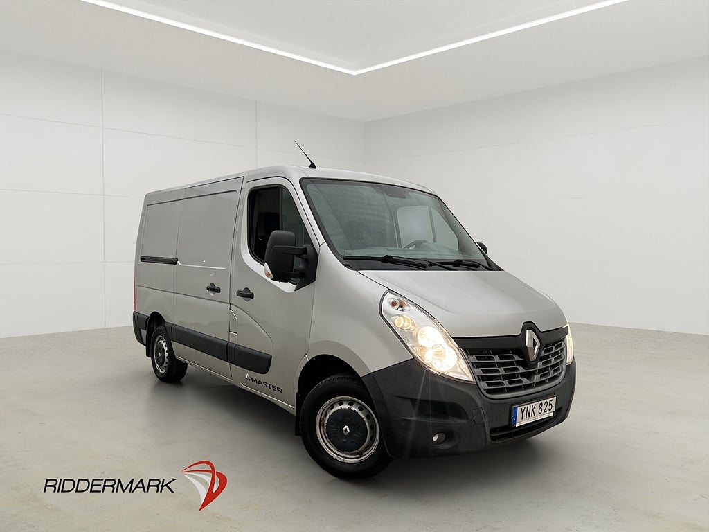 Renault master 170hk Värmare PDC 3-Sits Dragkrok Farthållare