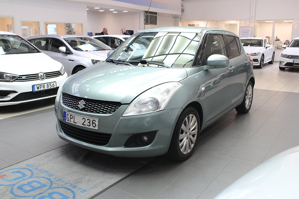 Suzuki Swift 5-dörrar 1.2 VVT Euro 5 Keyless Go 