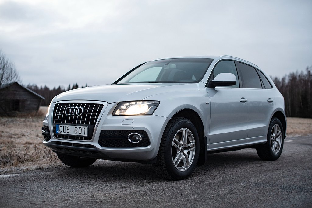 Audi Q5 3.0 TDI V6  239HK QUATTRO S LINE FRIHEMLEV 