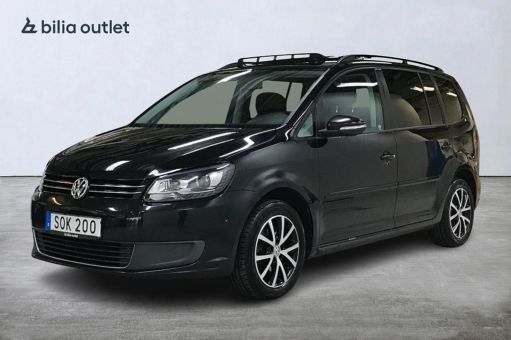 Volkswagen Touran 2.0 TDI Masters DSG 7-sits 140hk Panorama Navi Drag