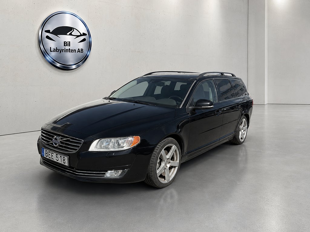 Volvo V70 Servad D2 Geartronic Momentum Tackluka Kamr. bytt Euro5