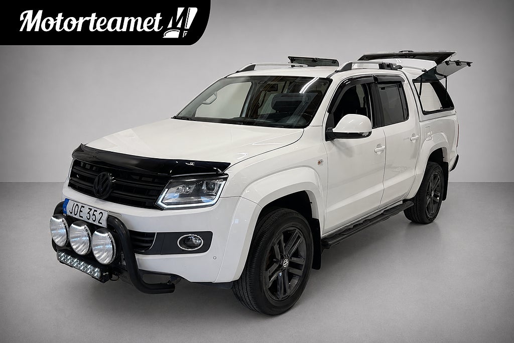 Volkswagen Amarok 2.0 BiTDI 4Motion Highline MOMS D-Värm Kåpa Skinn Drag
