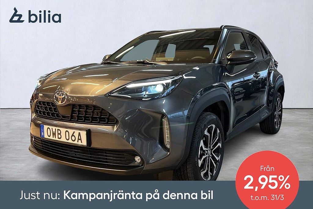Toyota Yaris Cross Hybrid 115 #2,95% RÄNTA#YARIS 1,5 ACTIVE PLUS SÄKERHETSPAK
