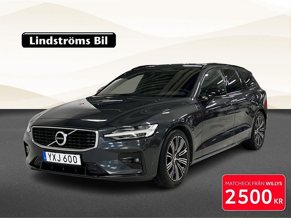 Volvo V60 T5 Geartronic R-Design Navigation Skinn 250hk Vinterh...