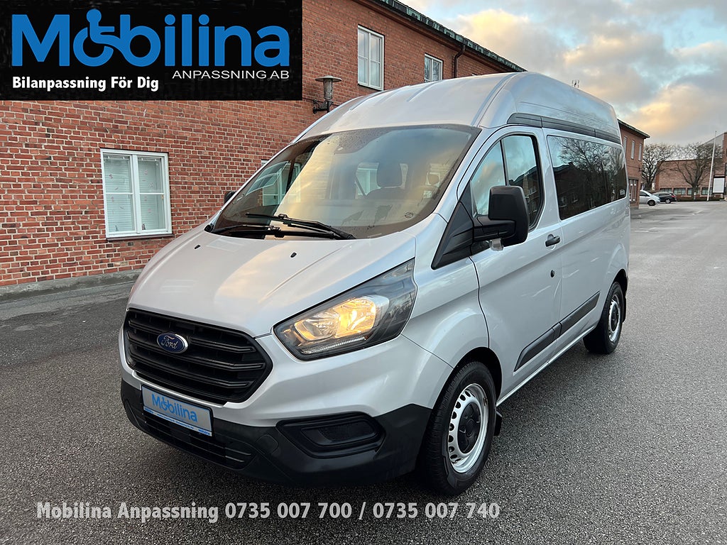 Ford Transit Custom Handikappanpassad Rullstolsbil 