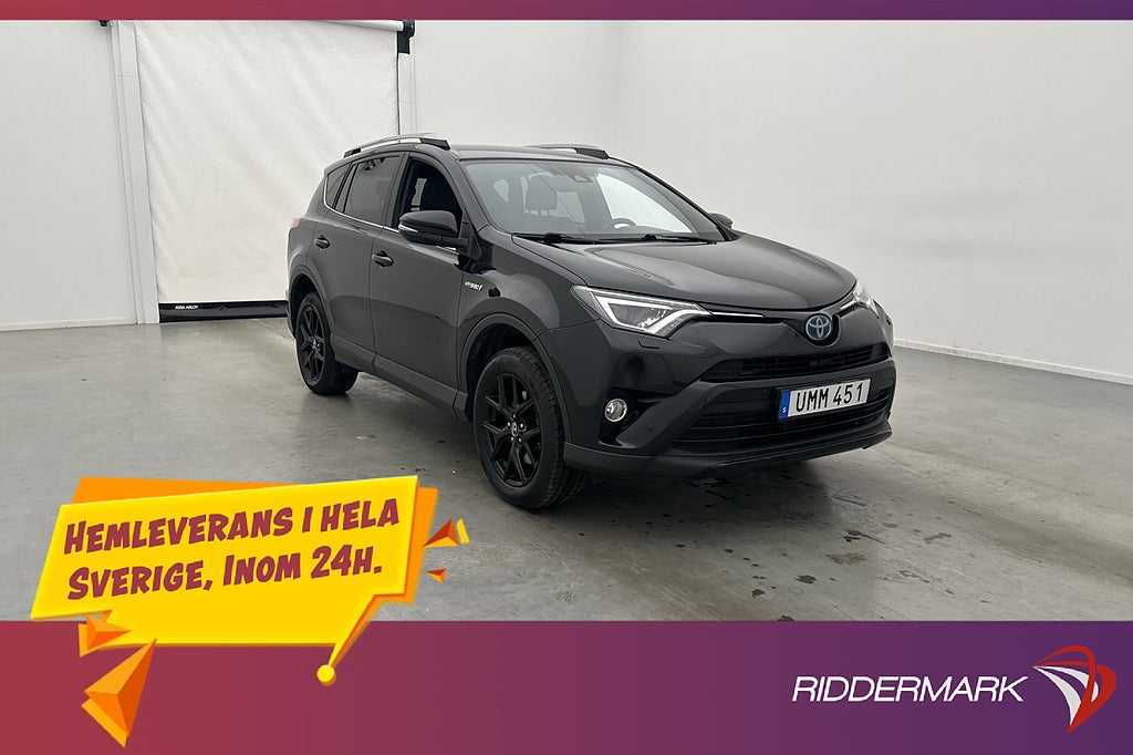 Toyota RAV4 Hybrid AWD X-Edition Kamera GPS Rattvärm Keyless