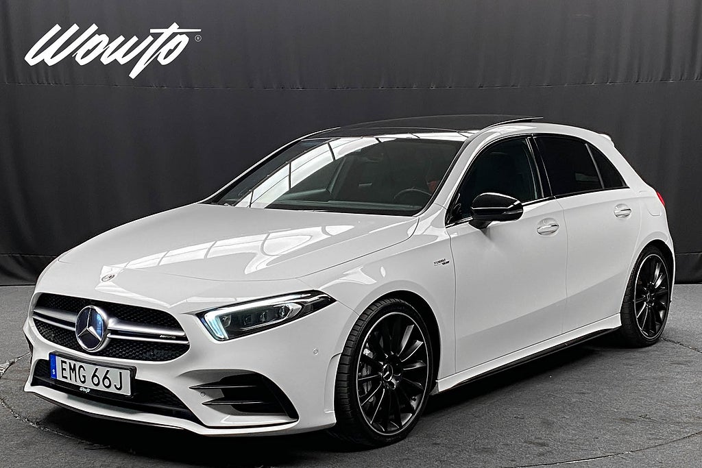 Mercedes-Benz A 35 AMG 4M 306HK /Pano /Burmester /Värmare /4.95%