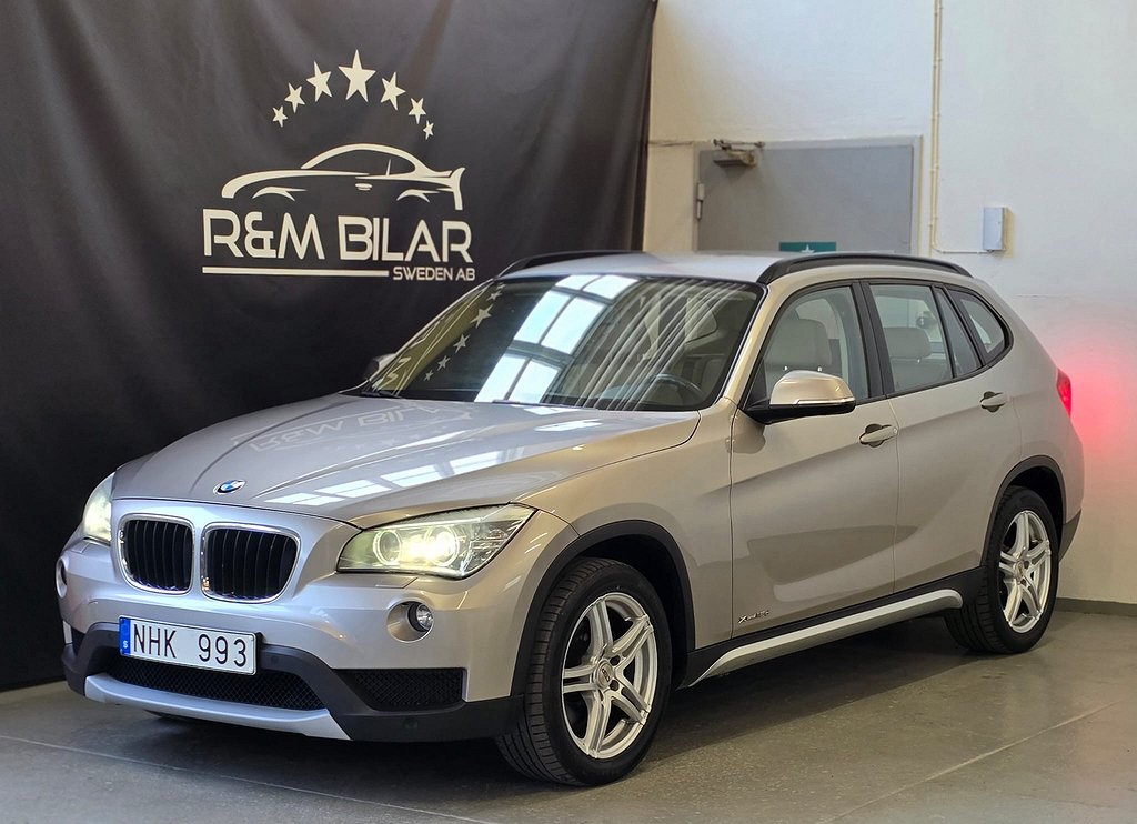 BMW X1 xDrive, 1-ägare, Diesel-Värm, PDC-sens, Ny Serv/Bes!!