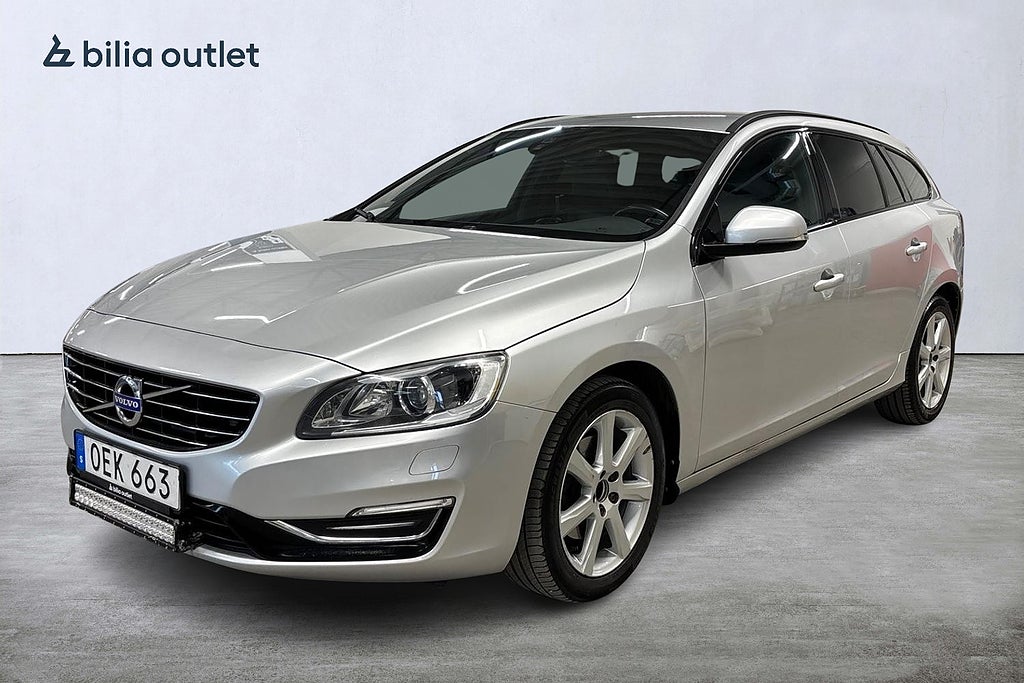 Volvo V60 D4 Momentum Helskinn Parkeringsvärme PDC Bak