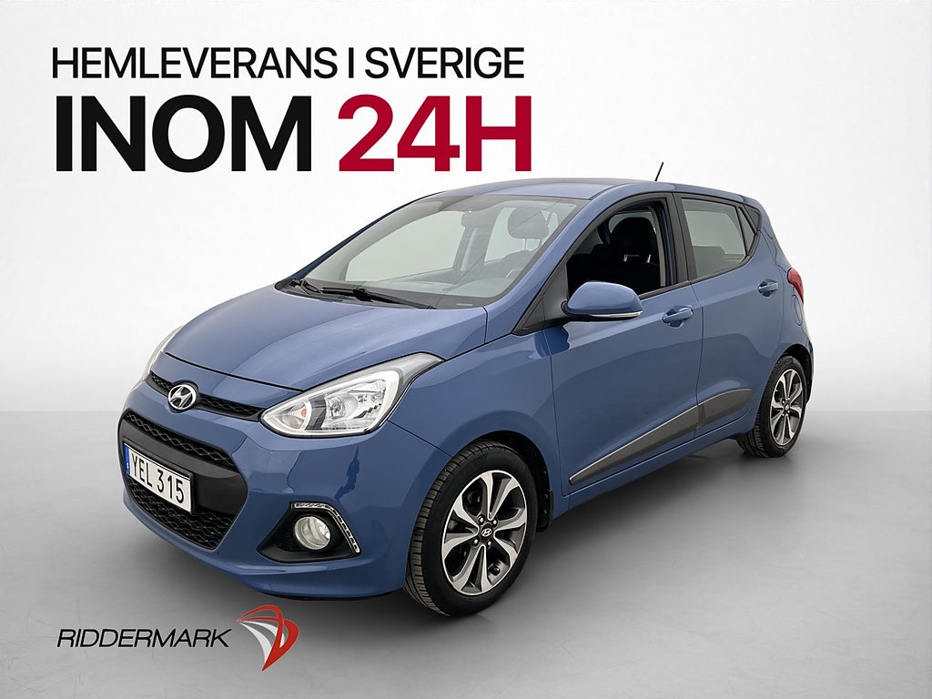 Hyundai i10 1.2 87hk Premium Sensorer Rattvärme 0.59 l/mil