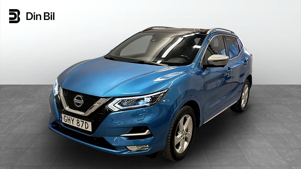 Nissan Qashqai 1.3 DIG-T 140 hk | Vinterhjul | Panoramaglastak