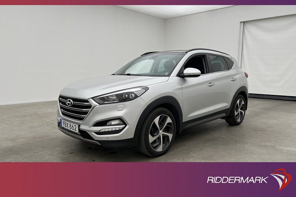 Hyundai Tucson 4WD 177hk ComfortPlus Pano Kamera Navi Skinn