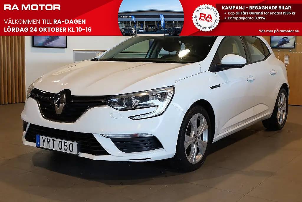 Renault Megane 1.5 dCi Euro 6 110hk Blåtand AUX USB 2017