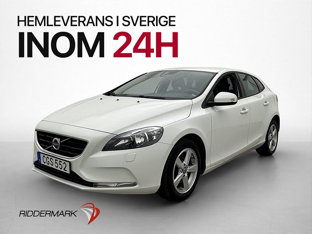 Volvo V40 T2 Manuell 120hk Kinetic Dragkrok P-Sensorer