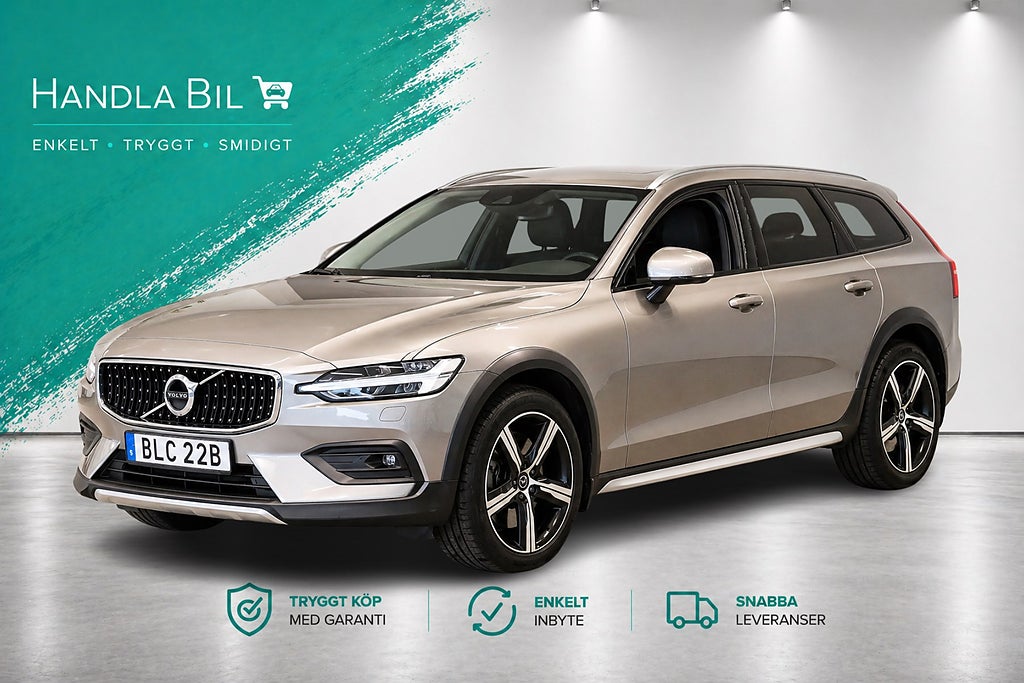 Volvo V60 Cross Country B4 AWD Värmare Pano Skinn H/K Drag Kamera SoV