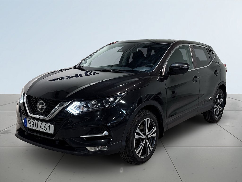 Nissan Qashqai 1.3 DIG-T DCT 360°kamera GPS Mvärm Drag S/V-hjul