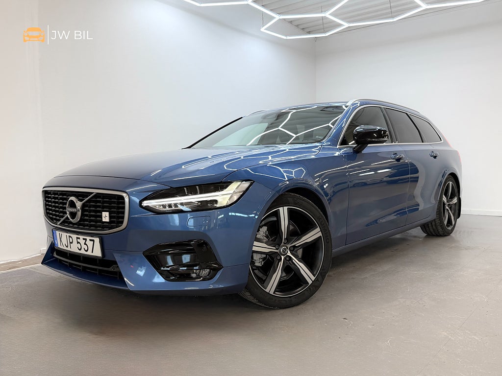 Volvo V90 T4 R-Design Polestar Drag Värmare Navi B-Kamera VoC LED