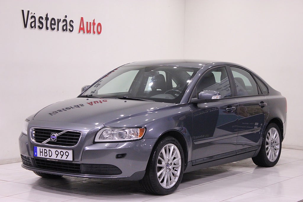 Volvo S40 1.8 Flexifuel Kinetic Ny Besiktad 125hk 2 Ägare Euro 4