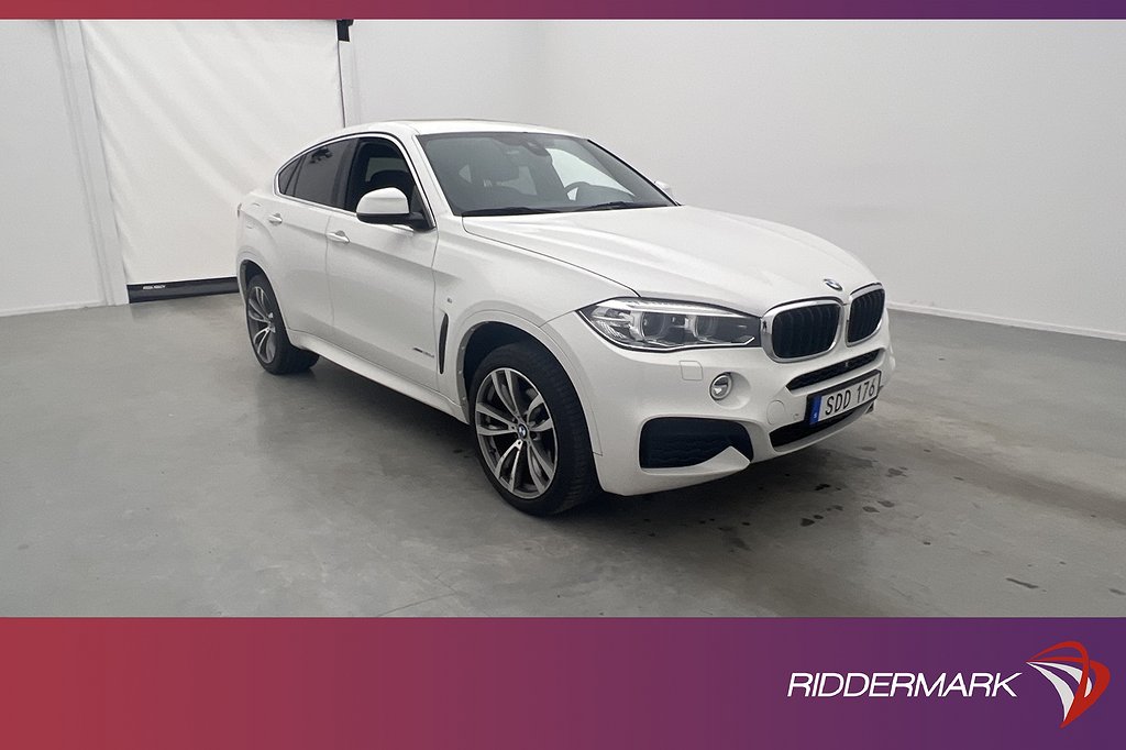 BMW X6 xDrive30d M Sport Fjärr-Värm Taklucka H/K Navi Drag