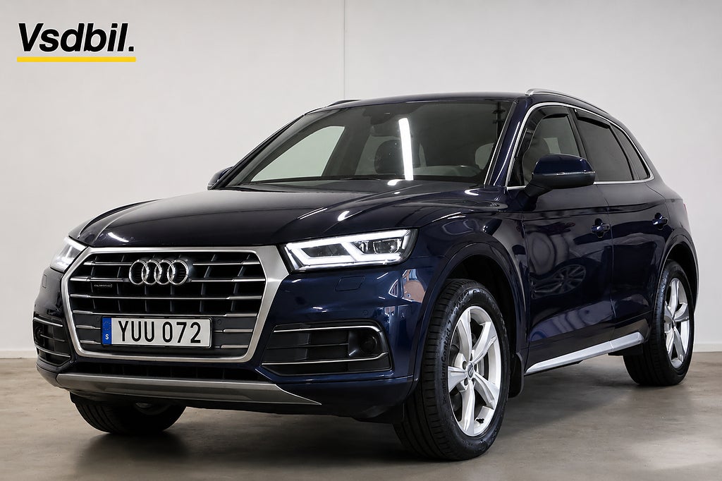 Audi Q5 2.0 TDI QUATTRO AUT COCKPIT DRAG VÄRMARE-FJÄRR CARPLAY