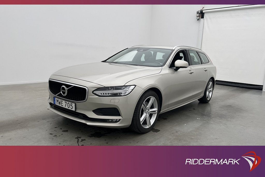 Volvo V90 D4 AWD Momentum VOC D-Värm Kamera CarPlay Drag