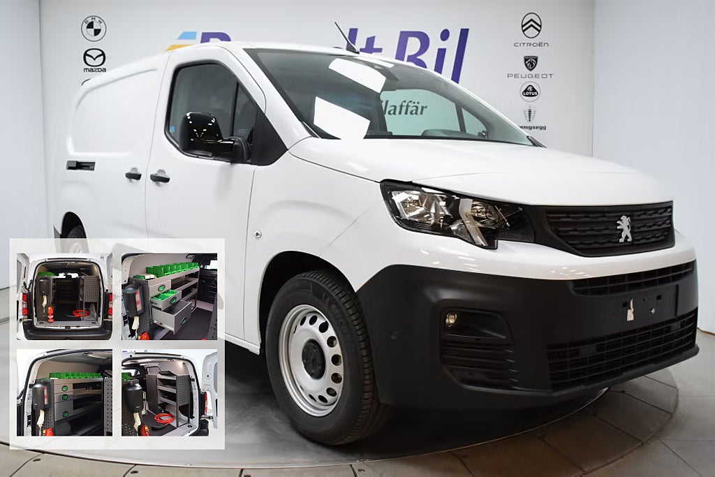Peugeot e-Partner L2/INREDNING SE BILD/DRAG/KAMPANJ/LEASEBAR