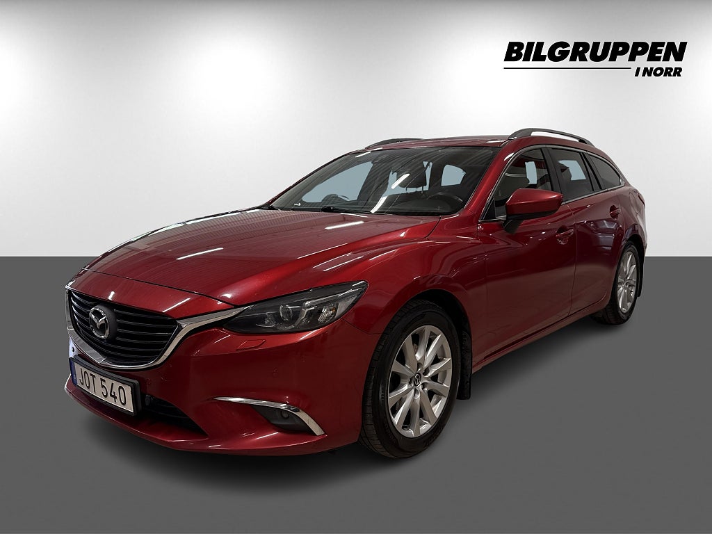 Mazda 6 Wagon 2.2 SKYACTIV-D AWD (V-hjul, Drag)