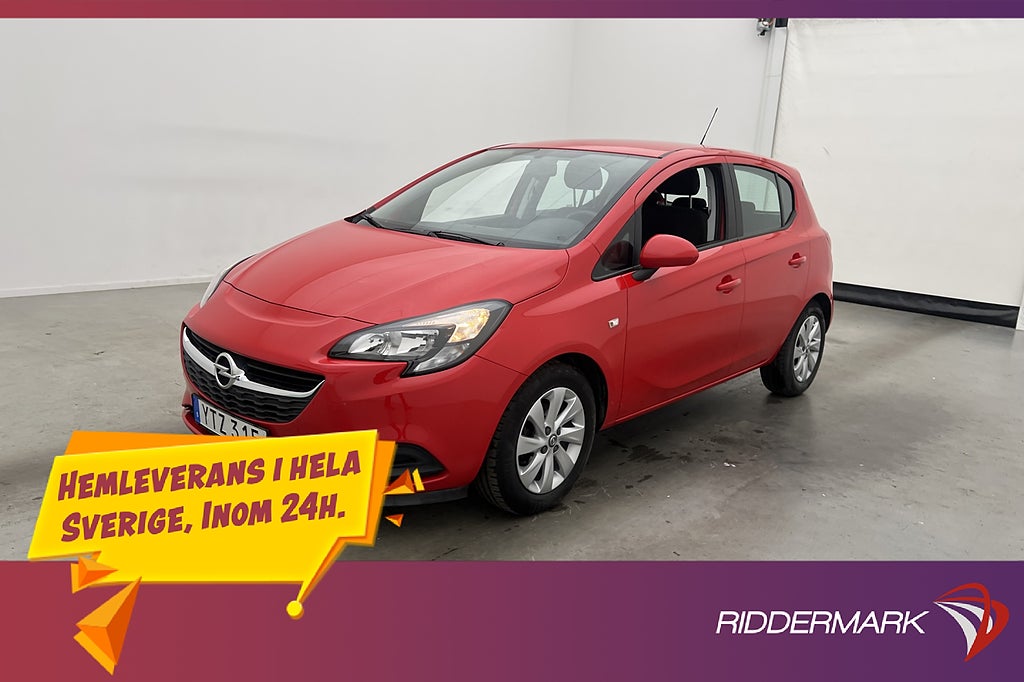Opel Corsa 1.4 Automatisk 90hk Enjoy Rattvärme Sensorer
